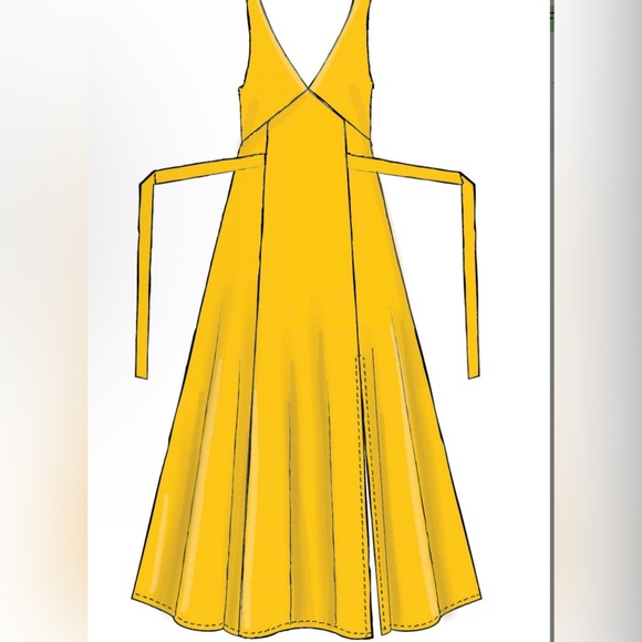 McCalls 7945 Sewing Pattern for Womens Dress, Summer Dress, Maxi Dress - Picture 9 of 10